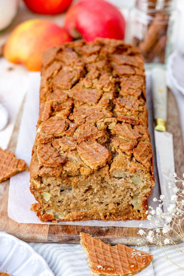 Gezondere stroopwafel appel cake