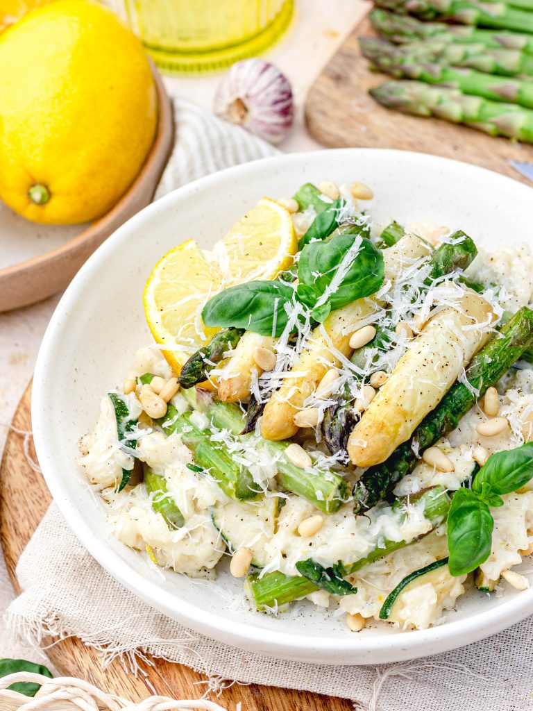Risotto met asperges & citroen